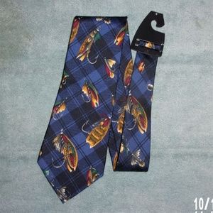 Vintage Tommy Hilfiger Fly Fishing Tie